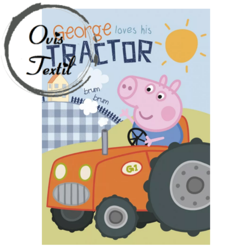 Peppa malac- George pléd