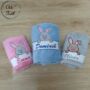 Kép 5/5 - Ovis névvel hímzett wellsoft takaró Bunny