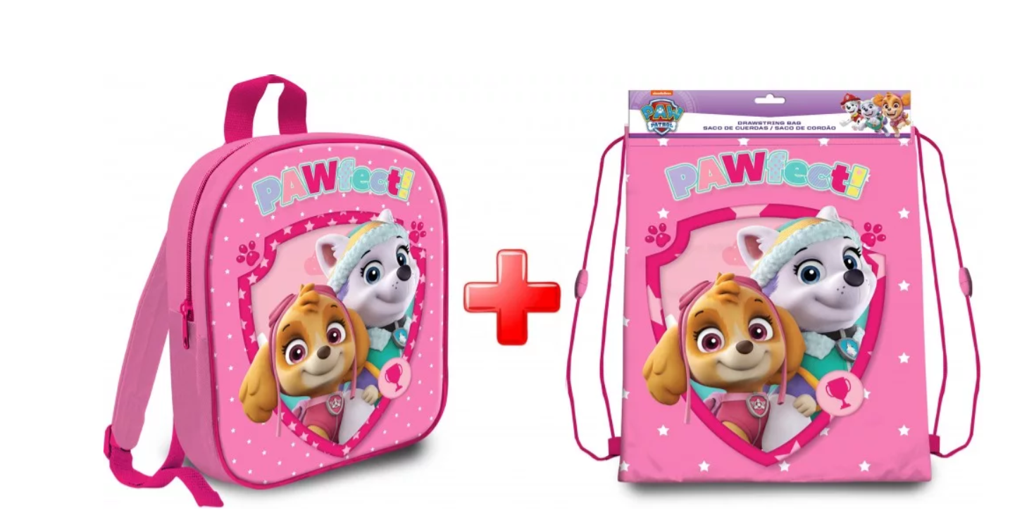 Paw Patrol, Mancs Őrjárat táska és tornazsák szett (SKY)